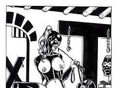 hentai femdom handjob