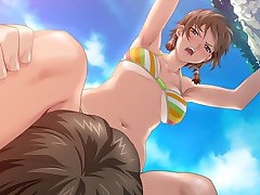 hentai femdom handjob