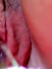 Close up of pussy lips in upskirt movie