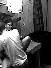 Co workers end up fucking on the job and caught on security cam