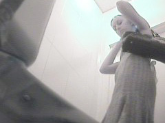 Spy cam movies from camera planted in ladies room