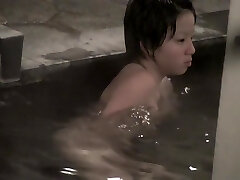 Voyeur web cam shooting Asian dolls in the sauna pool nri111 00