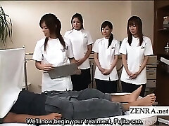 Subtitled CFNM Japanese penis health hospital seminar