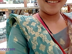 Sangeeta Goes To A Mall Unisex Restroom And Gets Horny While Urinating And Farting (Telugu Audio) 