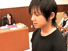 The suspect manages to fuck his wifey in court to showcase his innocence