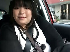This fat Japanese breezy loves to eat for sure and she luvs the dick