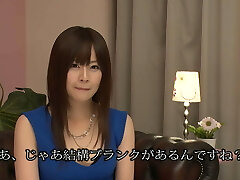 Elegant japanese nymph like blowjob in the car and pound on the bed