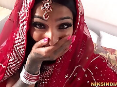 Real Indian Desi Teenie Bride Fucked In The Rump And Pussy On Wedding Night