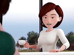 Yam-sized Hero 6 - Aunt Cass Very First Time Anal (Animation with Sound)