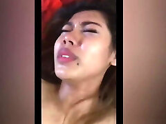 Fuck With Asian Nymph And Cum On Belly