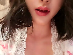 Brilliant porcelain skin Asian Tutu begging you to fuck her