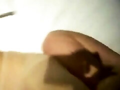 Amateur Asian Wearing Nylons Two