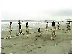 Sumptuous Asian honeys take off their bikinis for a game of naked Sumptuous Asian honeys take off their bikinis for a game of naked