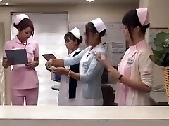 Ultra-kinky Japanese Nurse Puts Her Lips And Forearms To Work On A