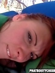 sexy young cheerleader gets fucked in her fat ass