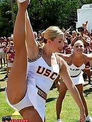 Awesome up skirt in car