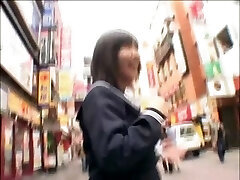 Schwangere Japanese School Girl