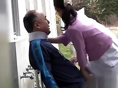 Japanese babe is a kinky nurse when outdoors Japanese babe is a kinky nurse when outdoors