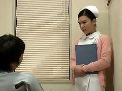 Fabulous Japanese bi-atch in Best Nurse, Blowjob JAV movie