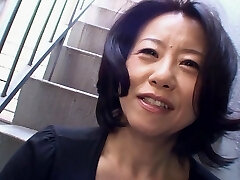 Insatiable Japanese granny Junko Sakashita spreads her legs to be dicked