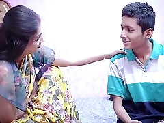 Desi Local Bhabhi Rough Poke With Her 18+ Young Debar ( Bengali Funny Talk)