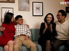 Exchange the mature slut wife and have sex with her fuck her big tits and wet pussy