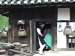 traditional korean woman gets pounded