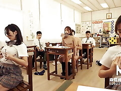 Trailer - MDHS-0009 - Model Super Sexual Lesson College - Midterm Exam - Xu Lei - Best Original Asia Porn Video