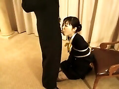 perwersyjne japoński niewolnik dziewczyna cieszy bdsm tortury