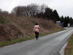 Ginormous amateur flasher Emmas public exhibitionism of voyeur bbw