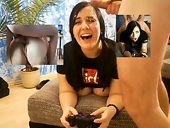 Gamer gal gets fucked while gaming Gamer gal gets fucked while gaming