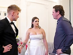 BRIDE4K. Just Like a Plumbing Celebration