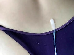 msmollyc - жесткий секс заканчивается спермой на ее трусики