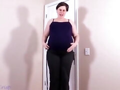 Fucking Mom’s Ugly Pregnant Pal And Her Huge Baby Bump
