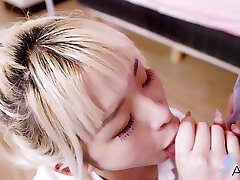 Blonde Taiwanese Lina fucked her ex beau. Blonde Taiwanese Lina fucked her ex beau.