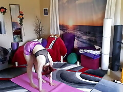 Yoga for sciatica nerve pain, join my faphouse for more content, bare yoga and spicy stuff
