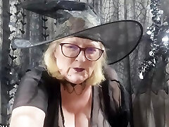 Wicked Mature Witch with huge tits and a man sausage hungry vag