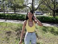 Brunette Eden West with inborn fun bags getting fucked in the car Brunette Eden West with inborn fun bags getting fucked in the car