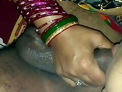 Sucking hubby's friend's shaft and getting pounded