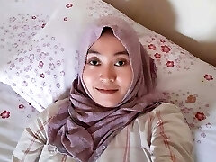 invite my hijab wife to have sex with sensation