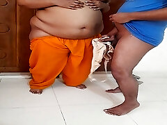 (pota ne dade ko choda) Indian Hot 60 year old granny fucked by 19 year older Guy