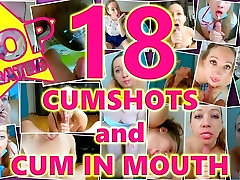 Best of Amateur Cum In Mouth Compilation! Humungous Multiple Cumshots and Suck Off Creampies! Vol. 1