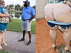Golf trainer suggested to train me, but he eat my big fat twat - Jamdown26 - big butt, big ass, immense ass, big booty, BBW SSBBW