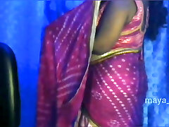 Sexy Bhabhi Gets Aroused by Standing for Self Cam Bang-out