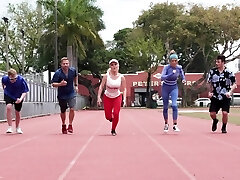 Hardcore tearing up after running makes hot blonde Tiffany Fox cum Hardcore tearing up after running makes hot blonde Tiffany Fox cum