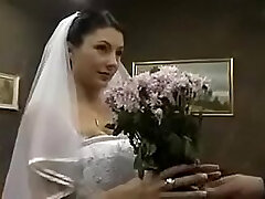 Bride plumb with his
