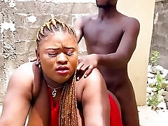 Finest African sex with African gift