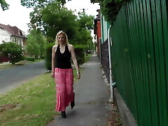 Blonde Milf With Cute Pussy Bearing the Whip