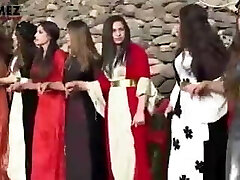 Kurdish dance of cool Kurdish women in Kurdish clothes
