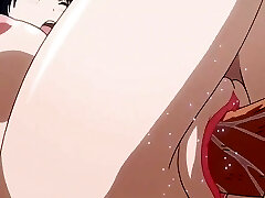 Kakyshi Dere is a naughty college girl that chooses dick over classes - Hentai